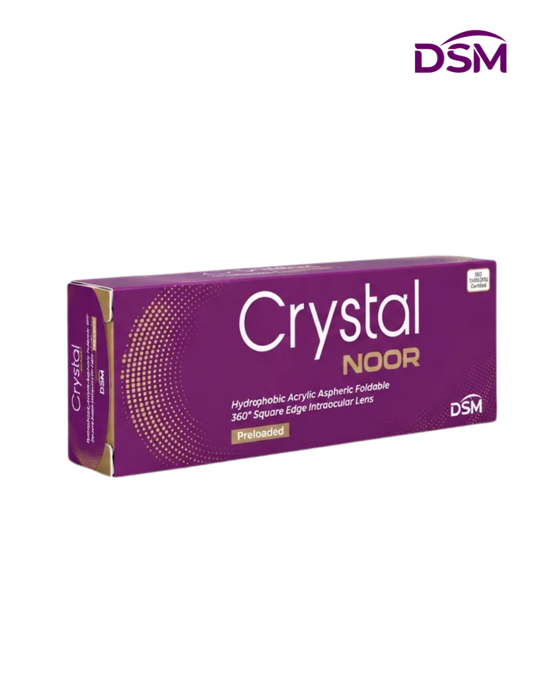 Crystal NOOR – Lente Intraocular Monofocal Asférico Hidrofóbico Precargado