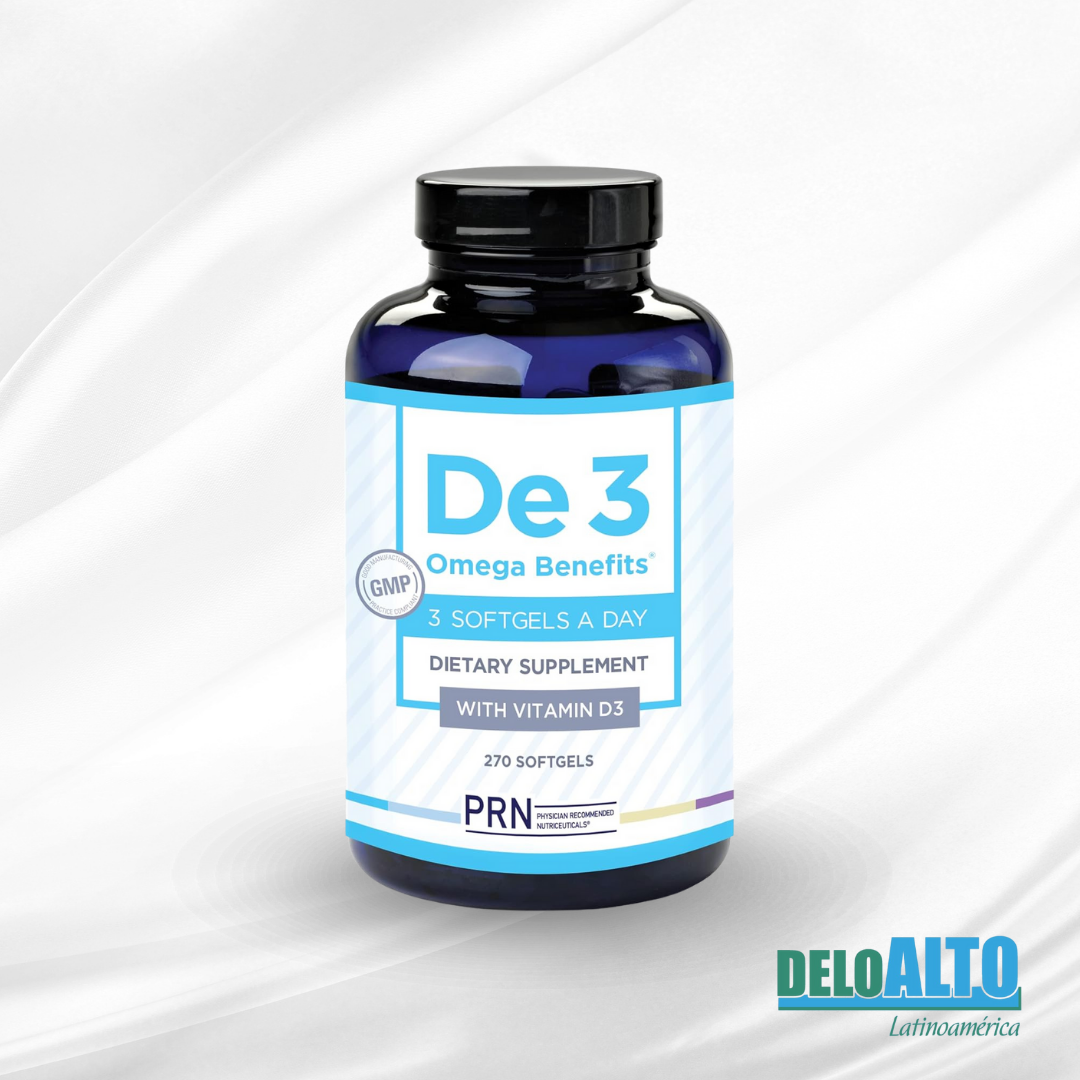 De3 Omega 3- 90|180|270 Soft Capsules   Cápsulas blandas , free shipping (Envío Gratis)