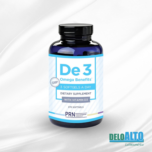 De3 Omega 3- 90|180|270 Soft Capsules   Cápsulas blandas , free shipping (Envío Gratis)