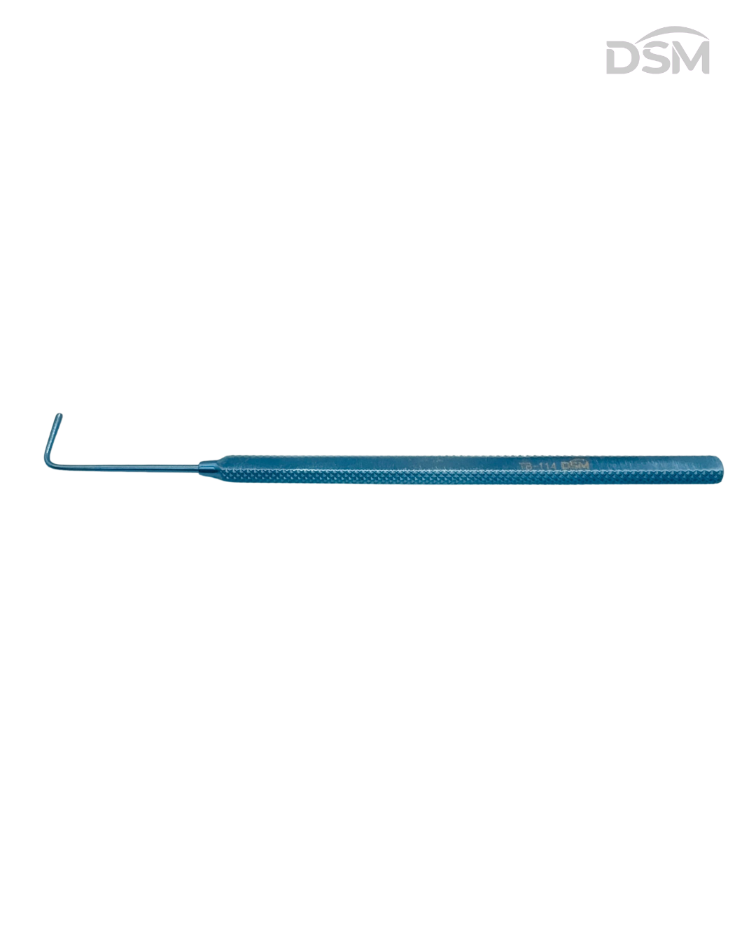 TB-114 1.5mm                                 Von Graefe Strabismus Hook              Gancho de estrabismo de  Von Graefe
