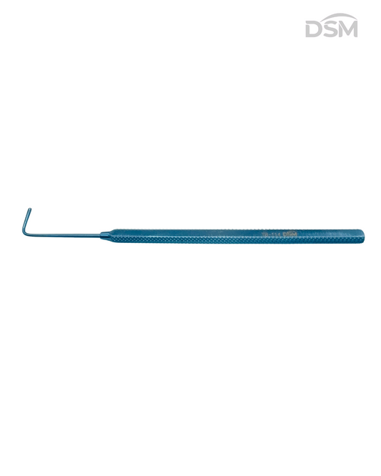 TB-114 1.5mm                                 Von Graefe Strabismus Hook              Gancho de estrabismo de  Von Graefe