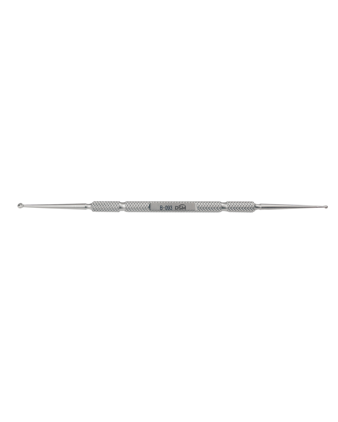 B-094  1.5mm | 2.0mm     Double ended Curette        Cureta con Extremo Doble      Box of 3-Caja de 3