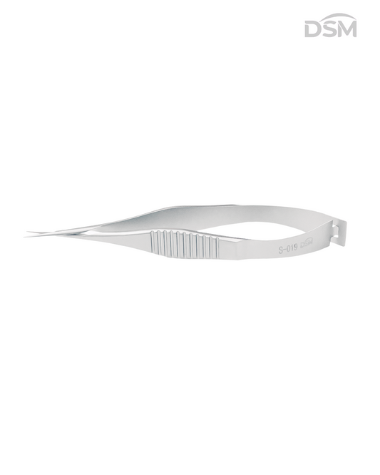 S-019 81mm Straight Vannas Scissors | Tijeras de Vannas Rectas Box of 2-Caja de 2