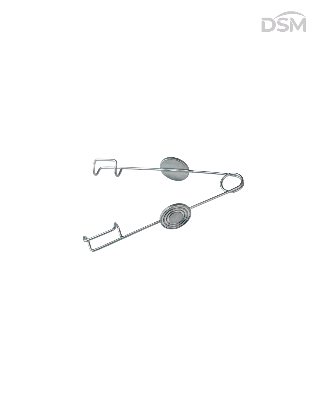 E-021  8.5mm - 10.5mm | 50mm      Wire Speculum With Discs            Blefaróstato de Alambre con Discos Box of 5-Caja de 5