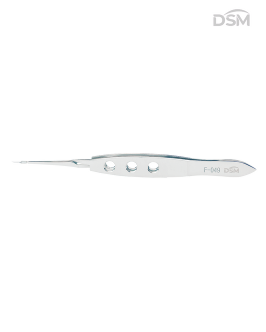 S-024 112mm Straight Iris Scissors Tijeras de Iris Rectas Box of 2-Caja de 2