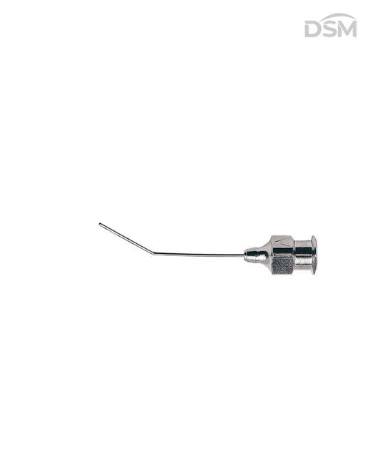 C-026 45°|23G      Lacrimal Cannula   Cánula Lagrimal Box of 5-Caja de 5