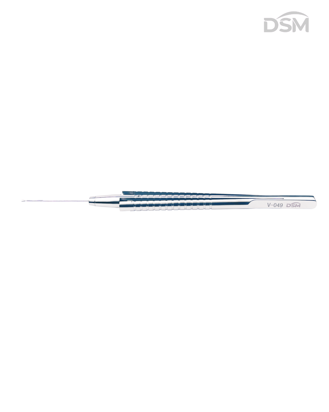 V-049 23G  Vitreoretinal Final Grasping Forceps Straight Tube Pinzas de Agarre Final Tubo Recto