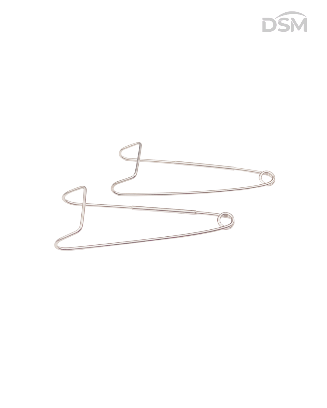 E-001   16.5mm | 55mm        Jaffe Lid Retractors x 2             Retractores de Parpados Jaffe x 2  Box of 5-Caja de 5