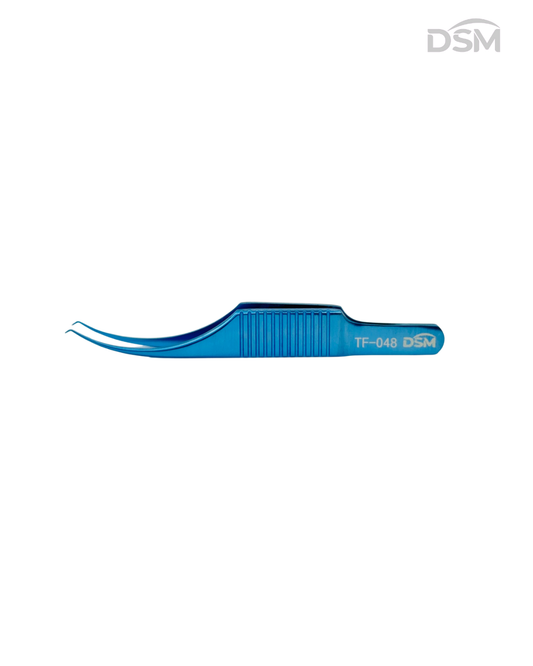 TF-048  0.12mm| 75mm     Colibri Toothed Forcep Pinzas dentada Colibrí