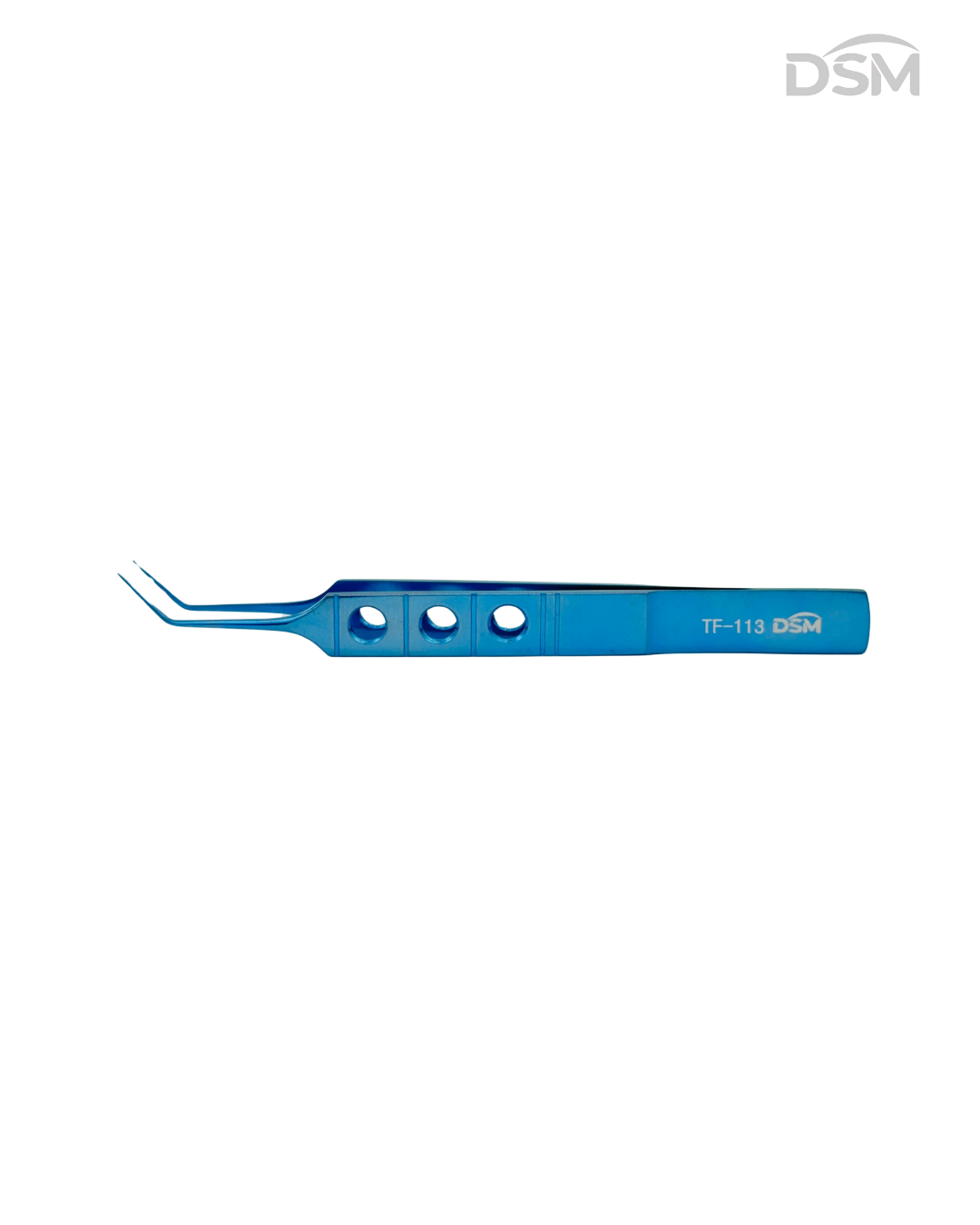 TF-113  0.12mm| 105mm   Kelman-Mcpherson Toothed Forceps Pinzas  dentadas Kelman-Mcpherson