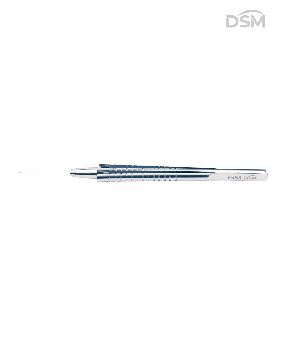 V-059 25G Vitreoretinal Final Grasping Forceps  Straight Tube Pinzas de Agarre Final Tubo Recto
