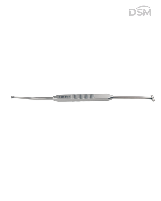B-081            Scleral Depressor        Depresor Escleral      Box of 3-Caja de 3