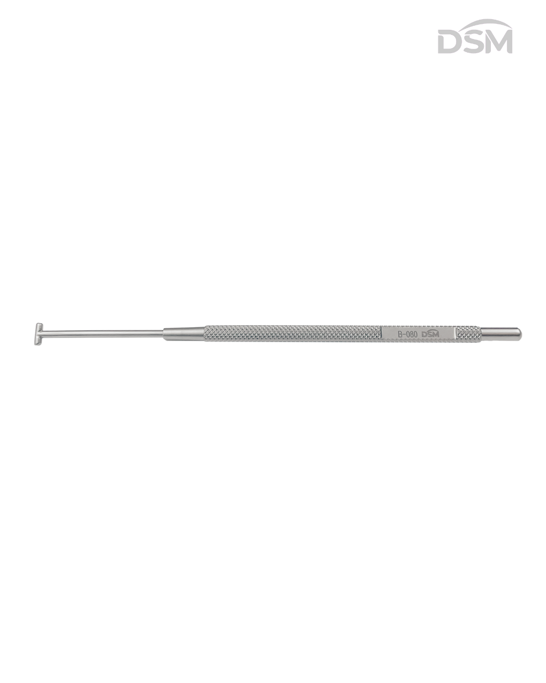 B-080            Scleral Depressor        Depresor Escleral      Box of 3-Caja de 3