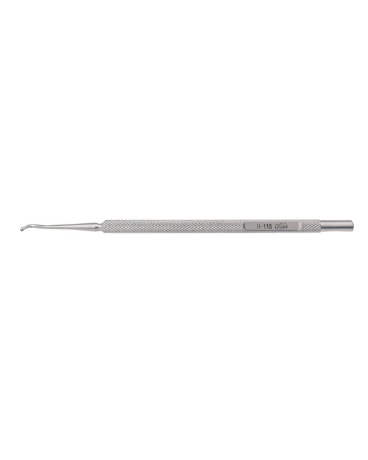 B-115   6.5mm        Jameson Strabismus Hook       Gancho de Estrabismo Jameson     Box of 3-Caja de 3