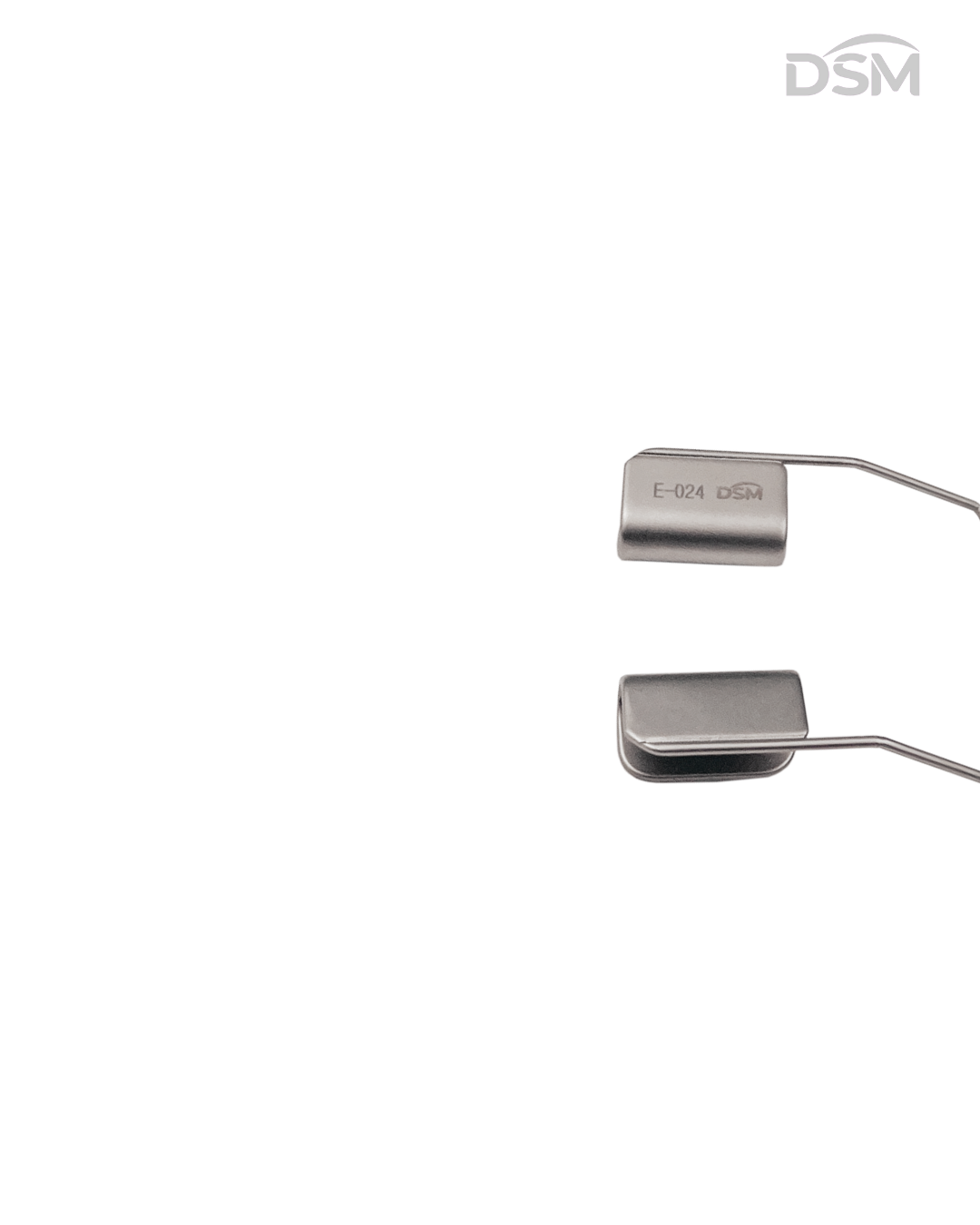 E-024   14mm | 42mm   Barraquer Solid Speculum           Blefaróstato Sólido Barraquer Box of 5-Caja de 5