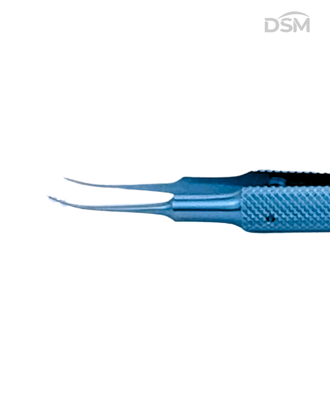 TF-083 0.12mm | 105mm   Curved Toothe Forceps  Pinzas de dientes curvos