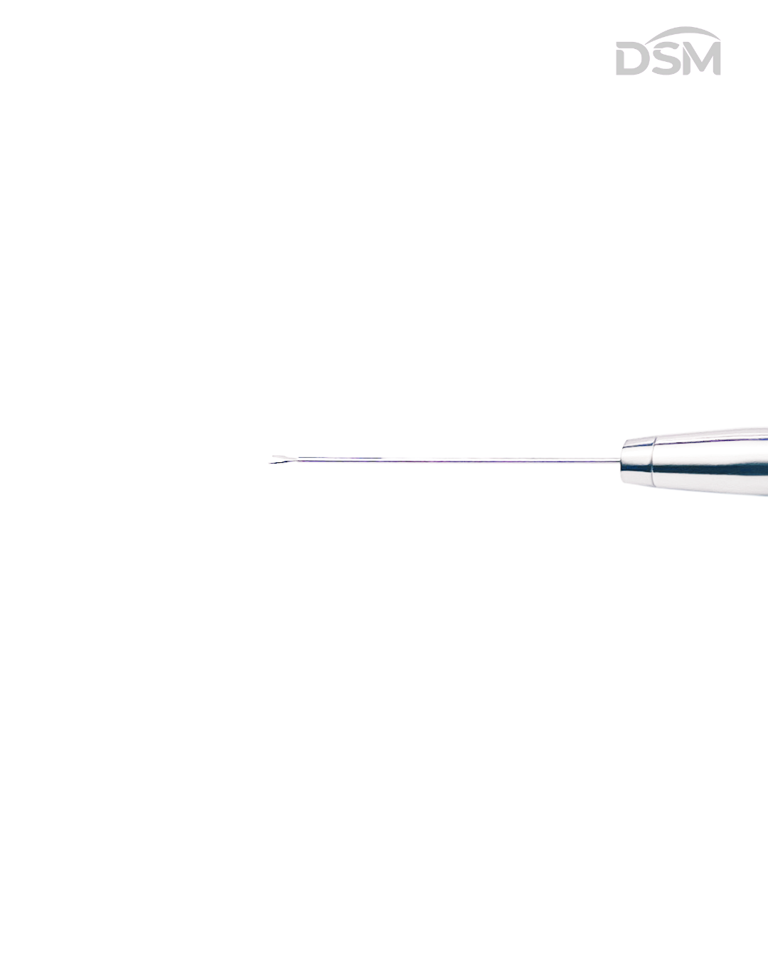 V-049 23G  Vitreoretinal Final Grasping Forceps Straight Tube Pinzas de Agarre Final Tubo Recto