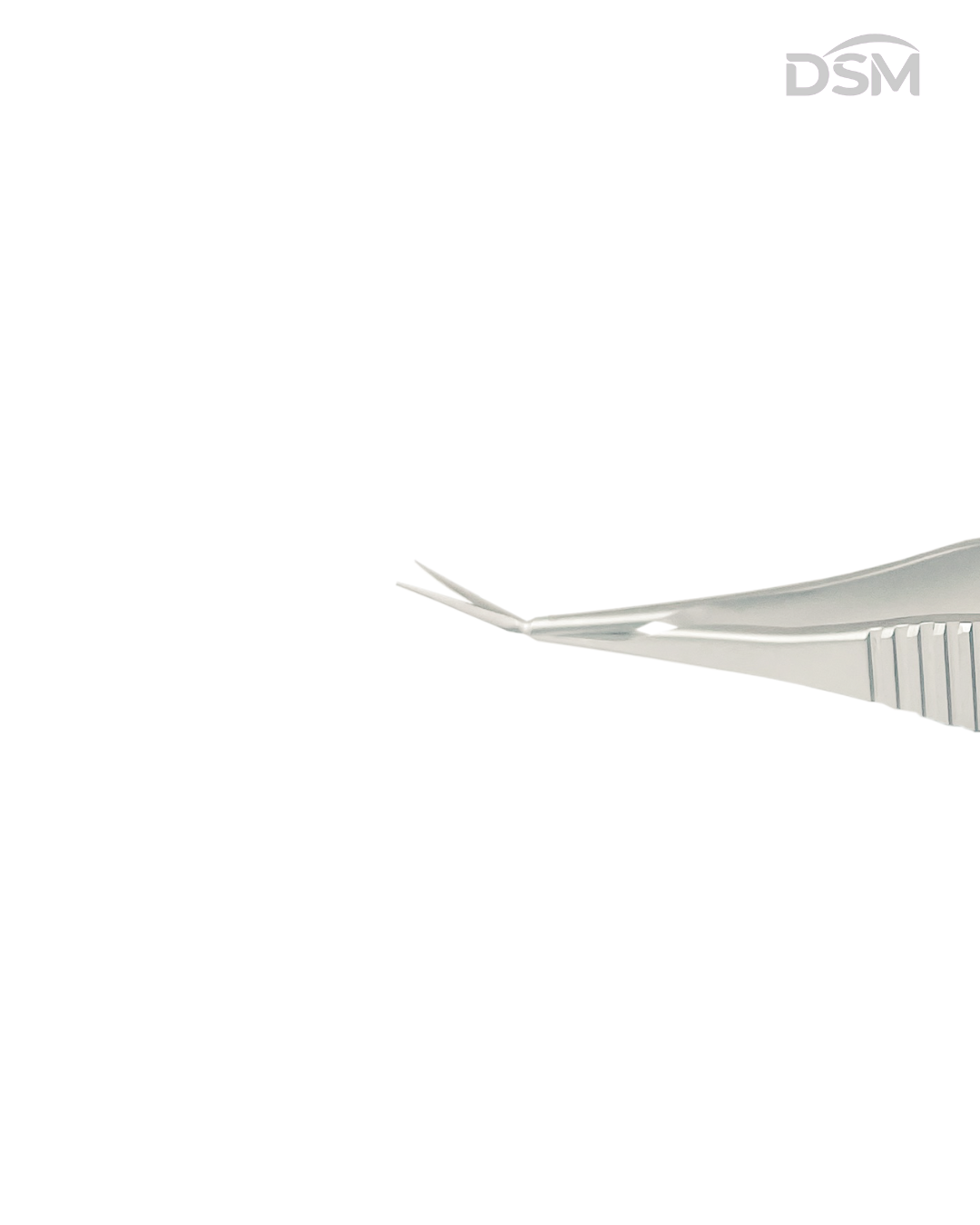 S-020 78mm Angled Vannas Scissors Tijeras de Vannas Anguladas Box of 2-Caja de 2