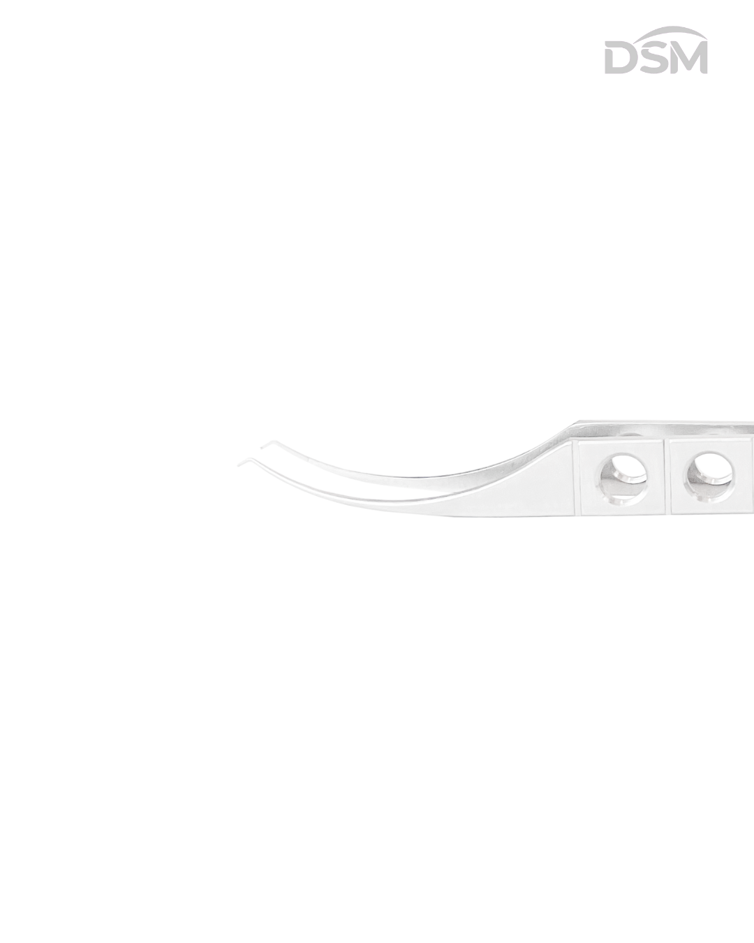 F-007 110mm|0.12mm Colibri Toothed Forceps Pinza Dentada Colibrí Box of 4-Caja de 4
