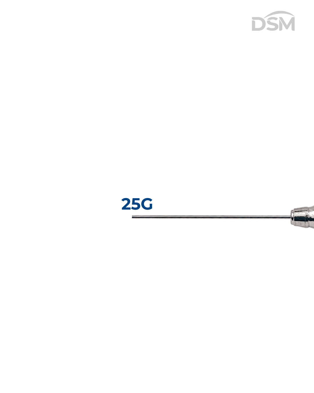 C-027 25G             Lacrimal Cannula  Cánula Lagrimal     Box of 5-Caja de 5