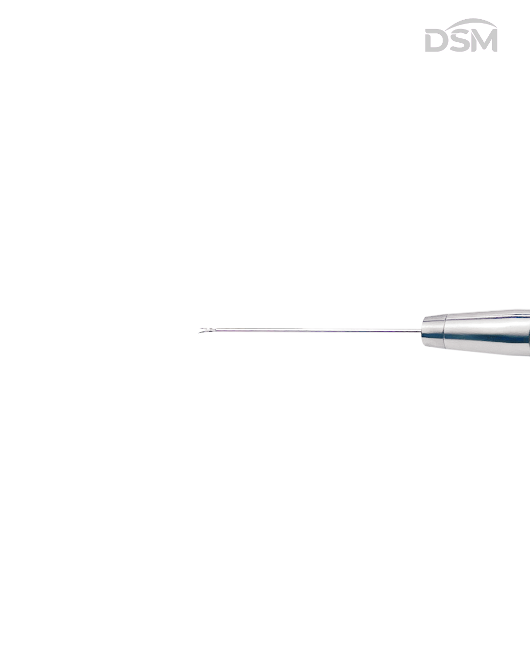 V-009 25G  Vitreoretinal Curved Scissors Tijeras Vitreoretinales Curvas
