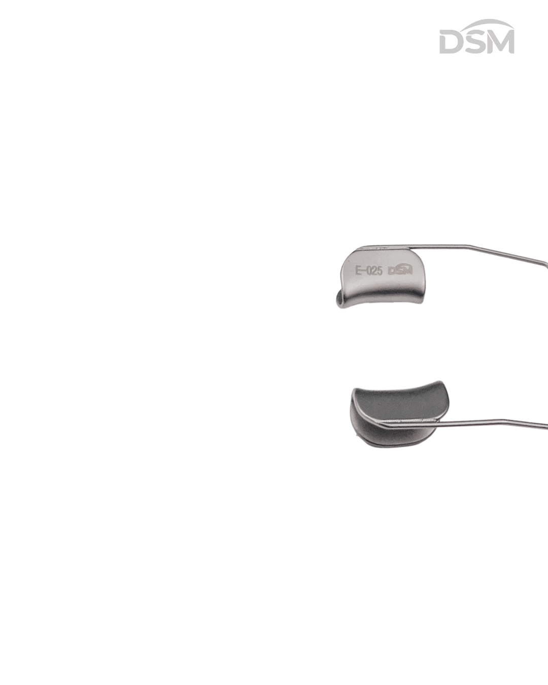 E-025   13.5mm | 45mm   Barraquer Solid Speculum           Blefaróstato Sólido Barraquer Box of 5-Caja de 5