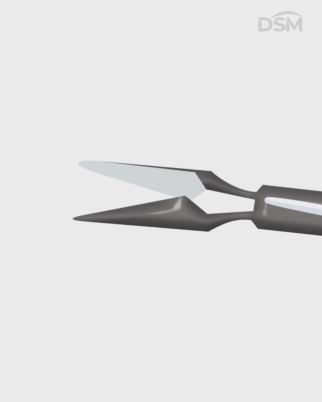 V-002 23G  Vitreoretinal Scissors Tijeras Vitreoretinales