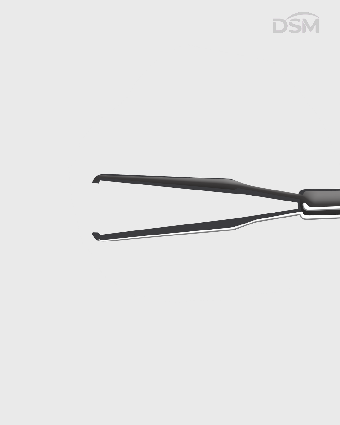 V-058 23G Vitreoretinal Final Grasping Forceps  Straight Tube Pinzas de Agarre Final Tubo Recto