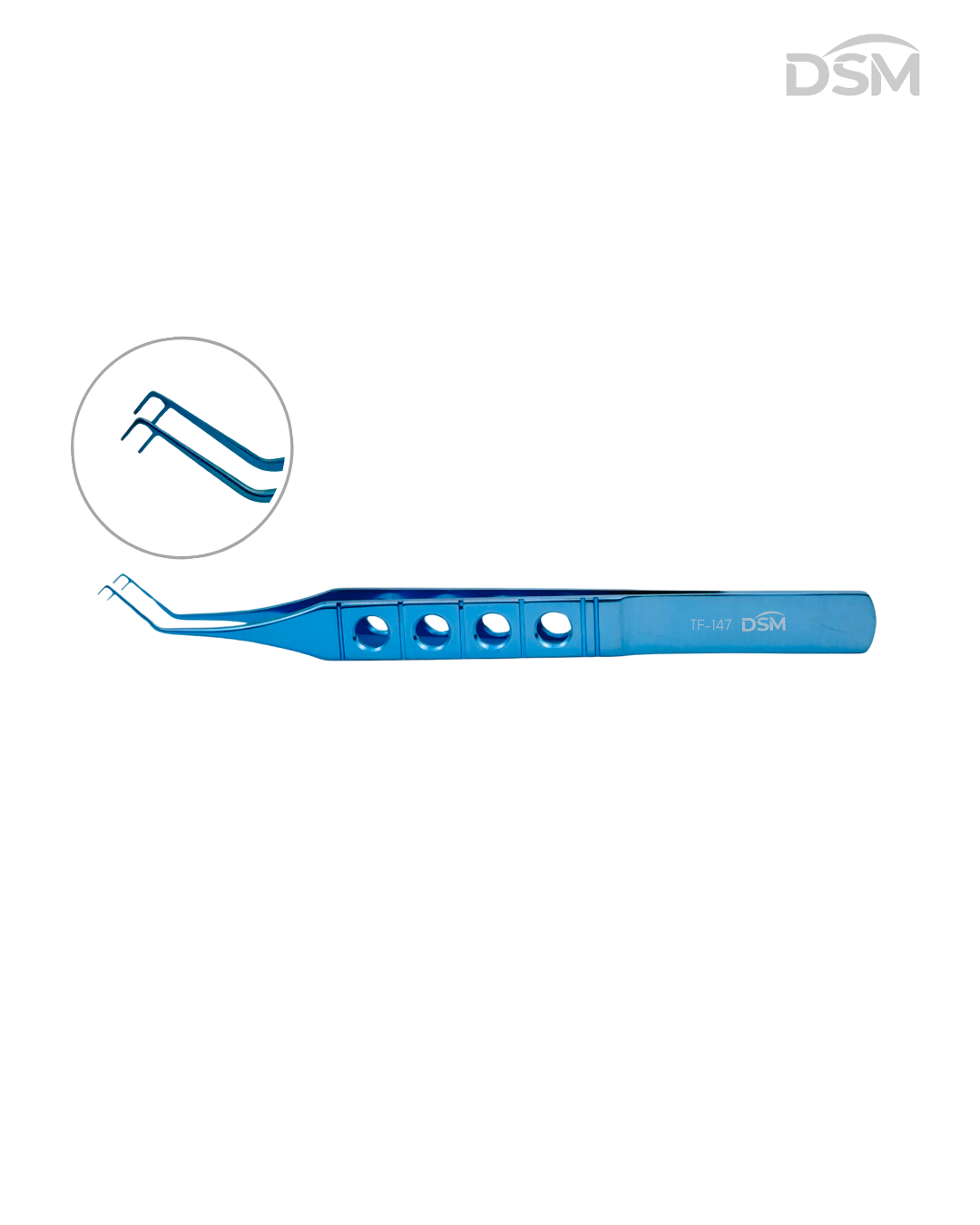 TF-150 0.12mm| 85mm   Bonn Forceps  Pinzas de Bonn