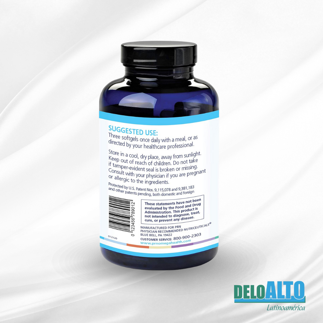 De3 Omega 3- 90|180|270 Soft Capsules   Cápsulas blandas , free shipping (Envío Gratis)