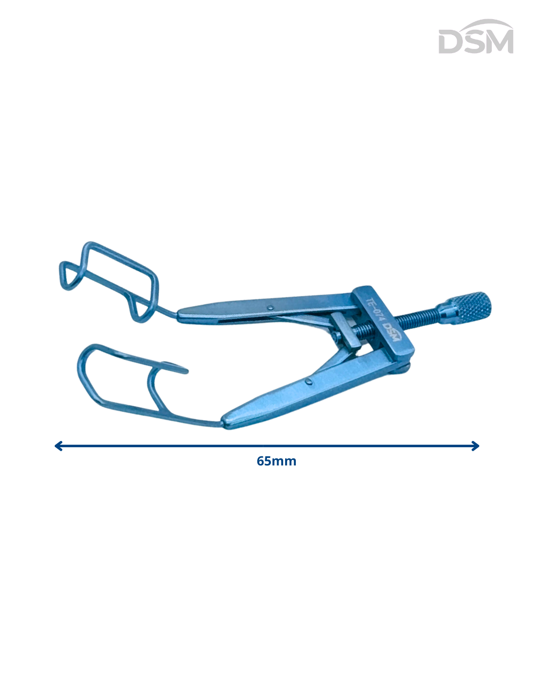 TE-074  13.5mm|65mm                 Adjustable Speculum                            Espéculo ajustable