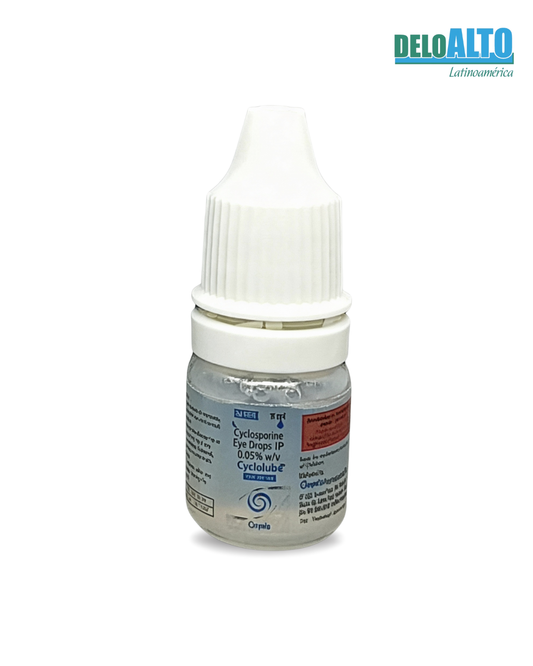 Ciclosporina al 0.05% oftálmica
