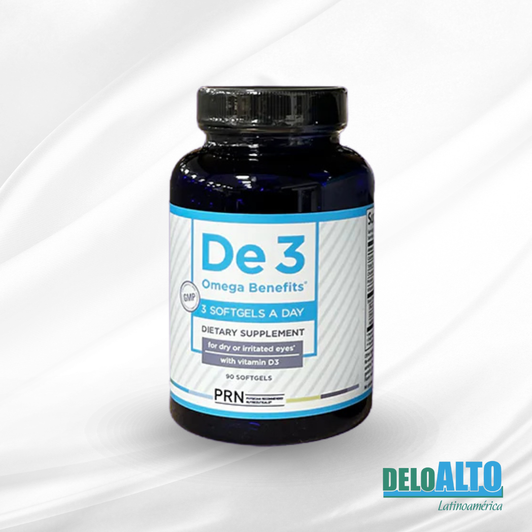 De3 Omega 3- 90|180|270 Soft Capsules   Cápsulas blandas , free shipping (Envío Gratis)