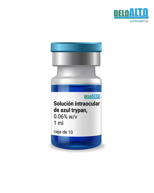 Azul Tripán Intraocular 0.06% – Vial 1 ml (Caja x 10)