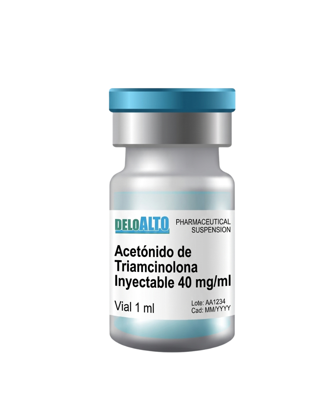 Acetónido de Triamcinolona Inyectable 40 mg/ml – Vial 1 ml (Caja x 5)