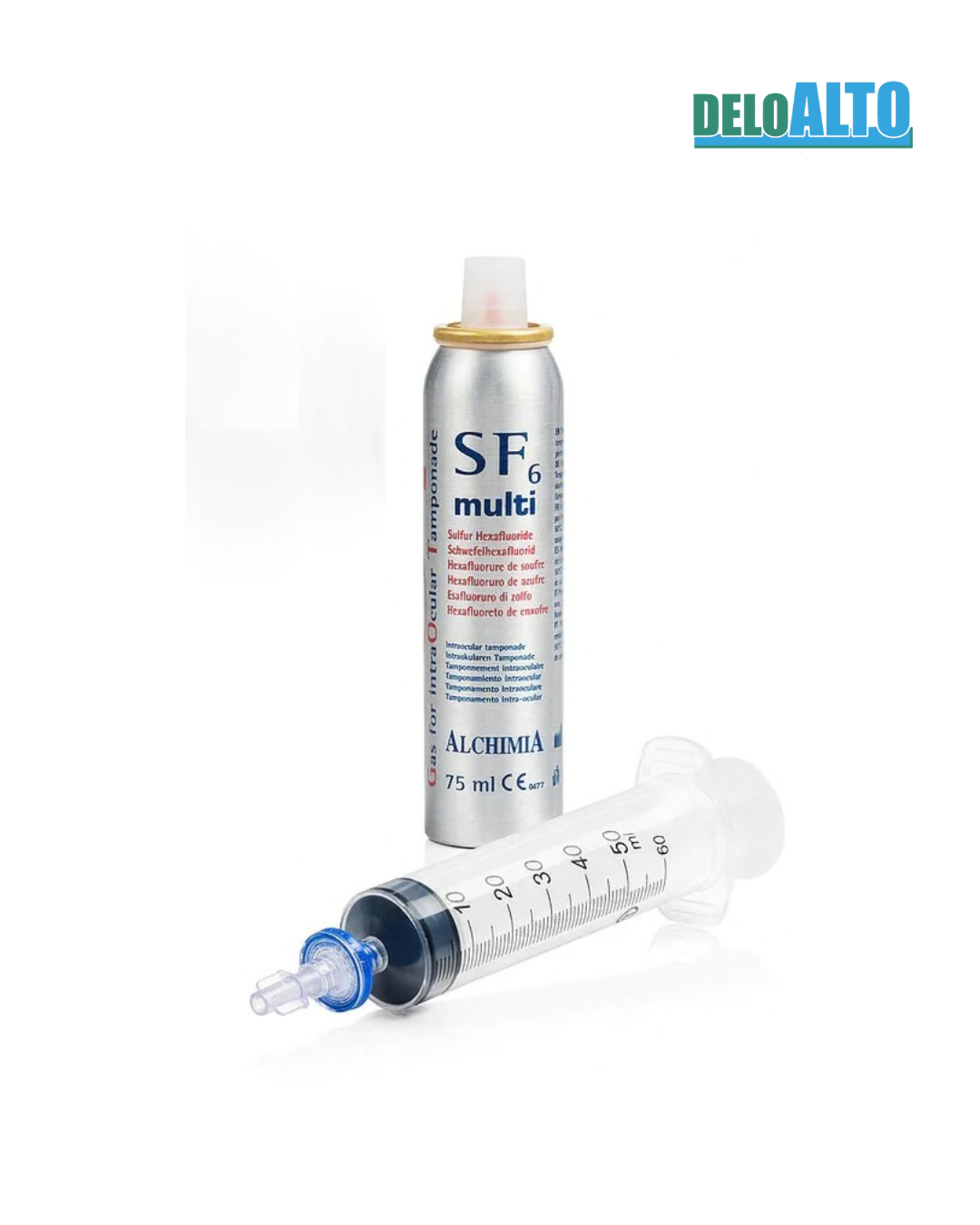 Gas Intraocular SF6 (Hexafluoruro de Azufre) – Taponamiento para Retina